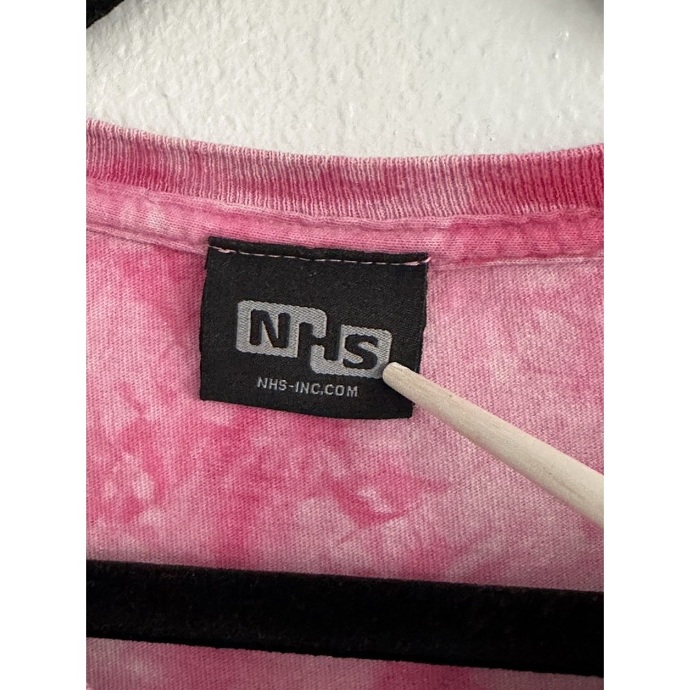 Skateboard Graphic T-Shirt SLIME BALLS NHS Pink Tie Dye XL 90s Style - Picture 4 of 10